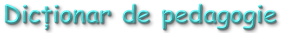 Dicționar de pedagogie